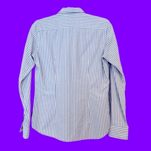 𝅺rugby Ralph Lauren sz 6 top RARE shirt stripeS prep buttondown discontinued - Picture 5 of 6